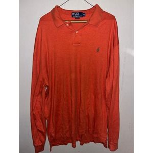 Polo Ralph Lauren orange longlseeve xl